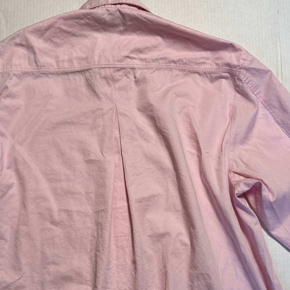 COS Light Pink Cotton Oversized Casual Women's Button Up Dress Shirt US 2 - Picture 9 of 9